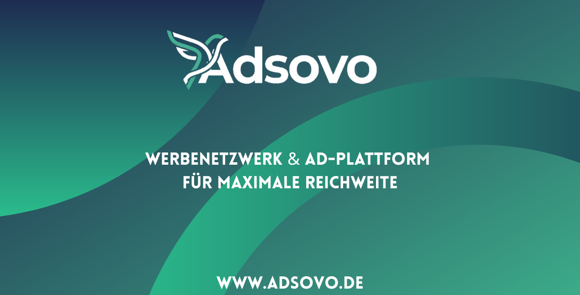 Adsovo: Werbenetzwerk für Publisher und Advertiser im Überblick