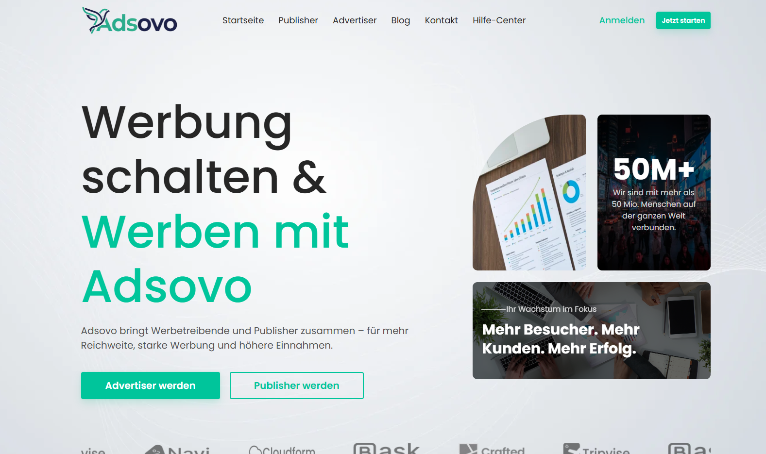 Werbenetzwerk Plattform